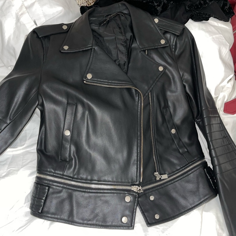 Leather jacket